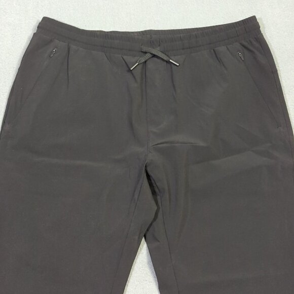 UNRL Pants Mens L Black In Flex Jogger Performance Stretch Nylon Golf Casual New - Picture 4 of 10